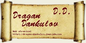 Dragan Dankulov vizit kartica
